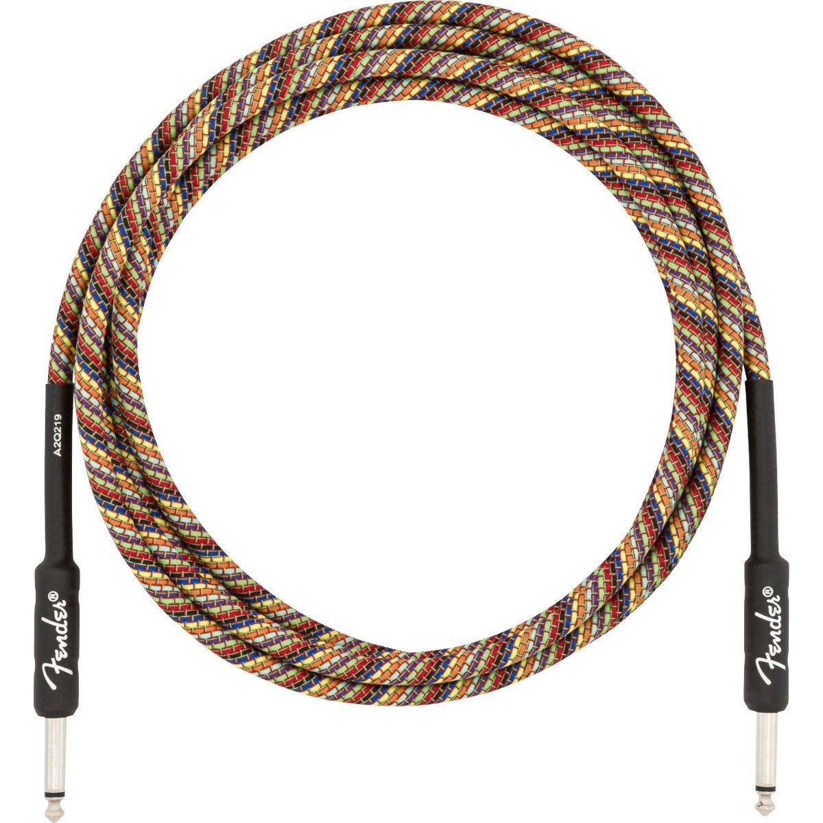 Fender Festival Instrument Cable(Rainbow) - Straight / Straight 3.3m(10ft) Accessories  CB Music Centre Fender