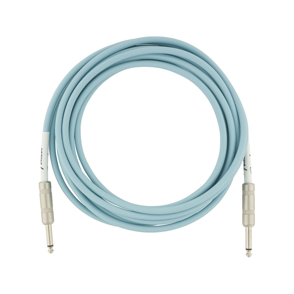 Fender Original Series Instrument Cable 4.5m(15ft) Accessories Daphne Blue CB Music Centre Fender
