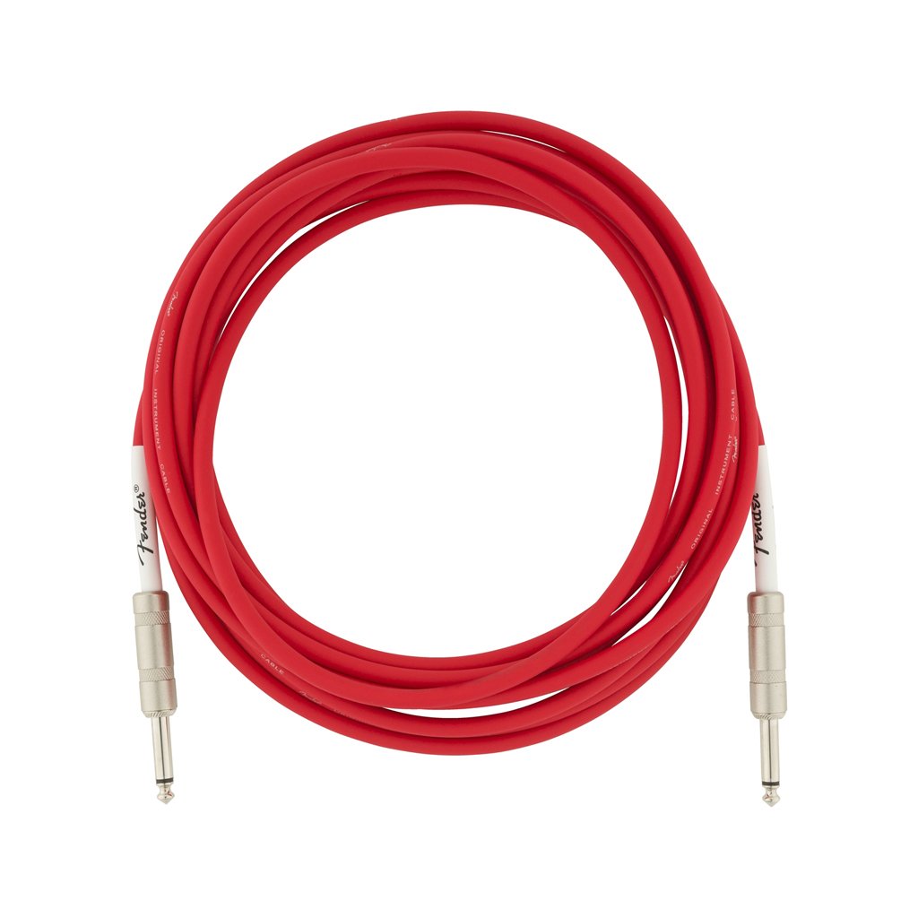 Fender Original Series Instrument Cable 4.5m(15ft) Accessories Fiesta Red CB Music Centre Fender