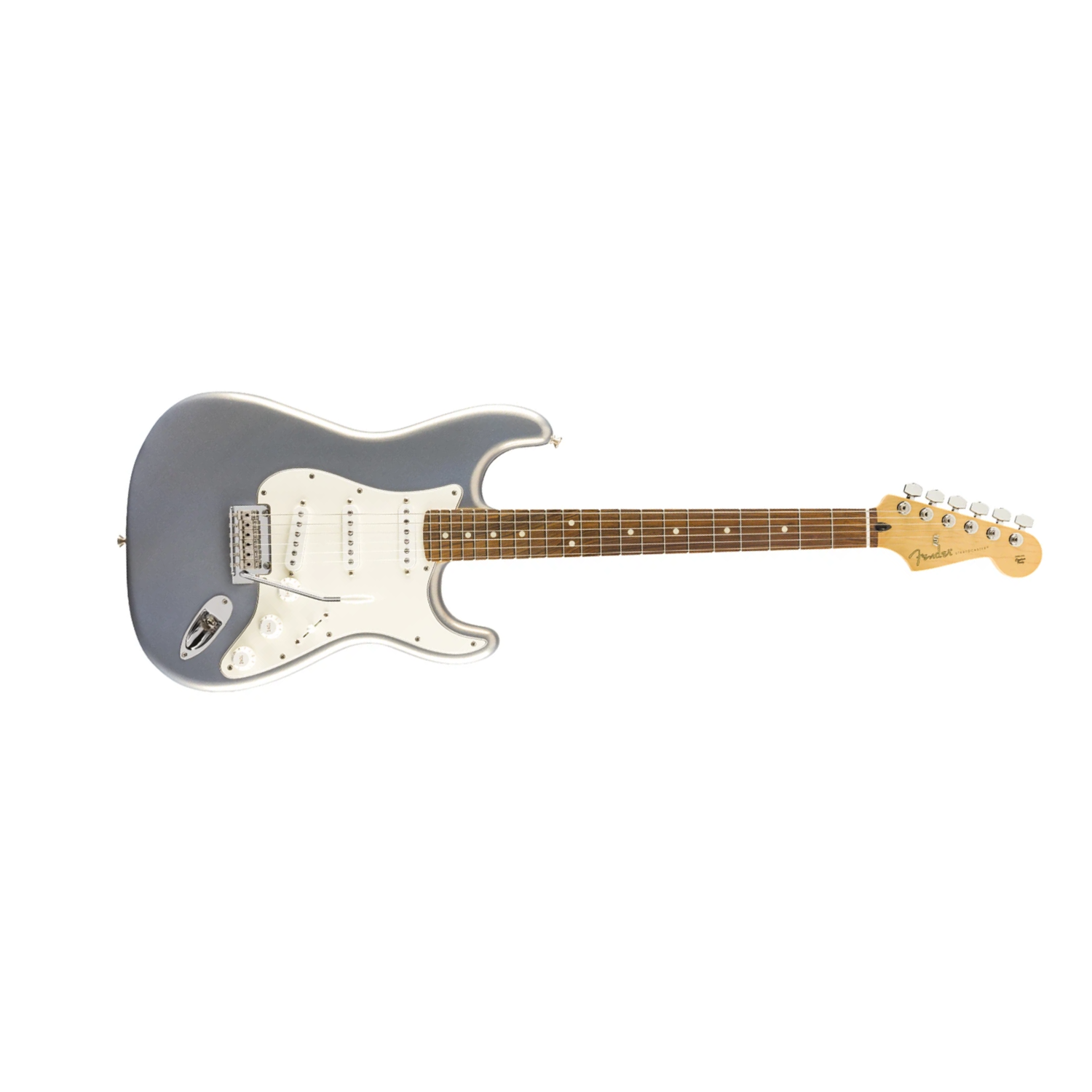 Fender Player Series Strat Electric Guitars Silver / Pao Ferro CB Music Centre Fender