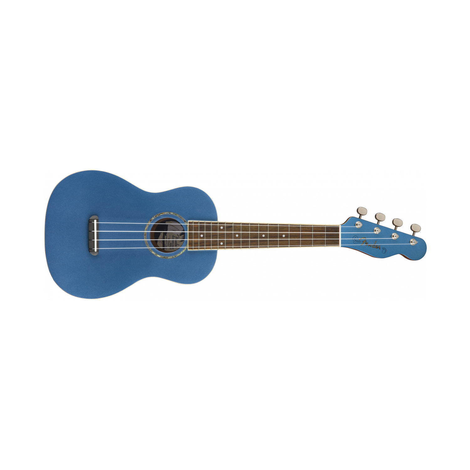 Fender Zuma Classic Concert Ukulele World Instruments Lake Placid Blue CB Music Centre Fender