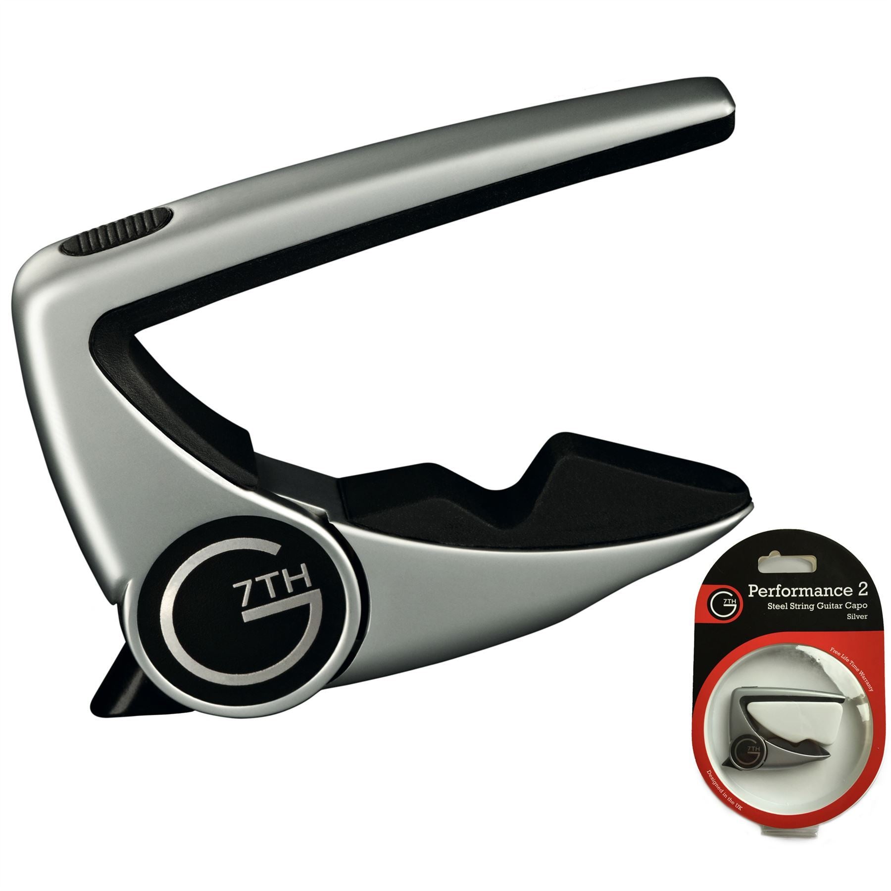 G7th Performance 2 Steel String Guitar Capo Accessories  CB Music Centre G7TH