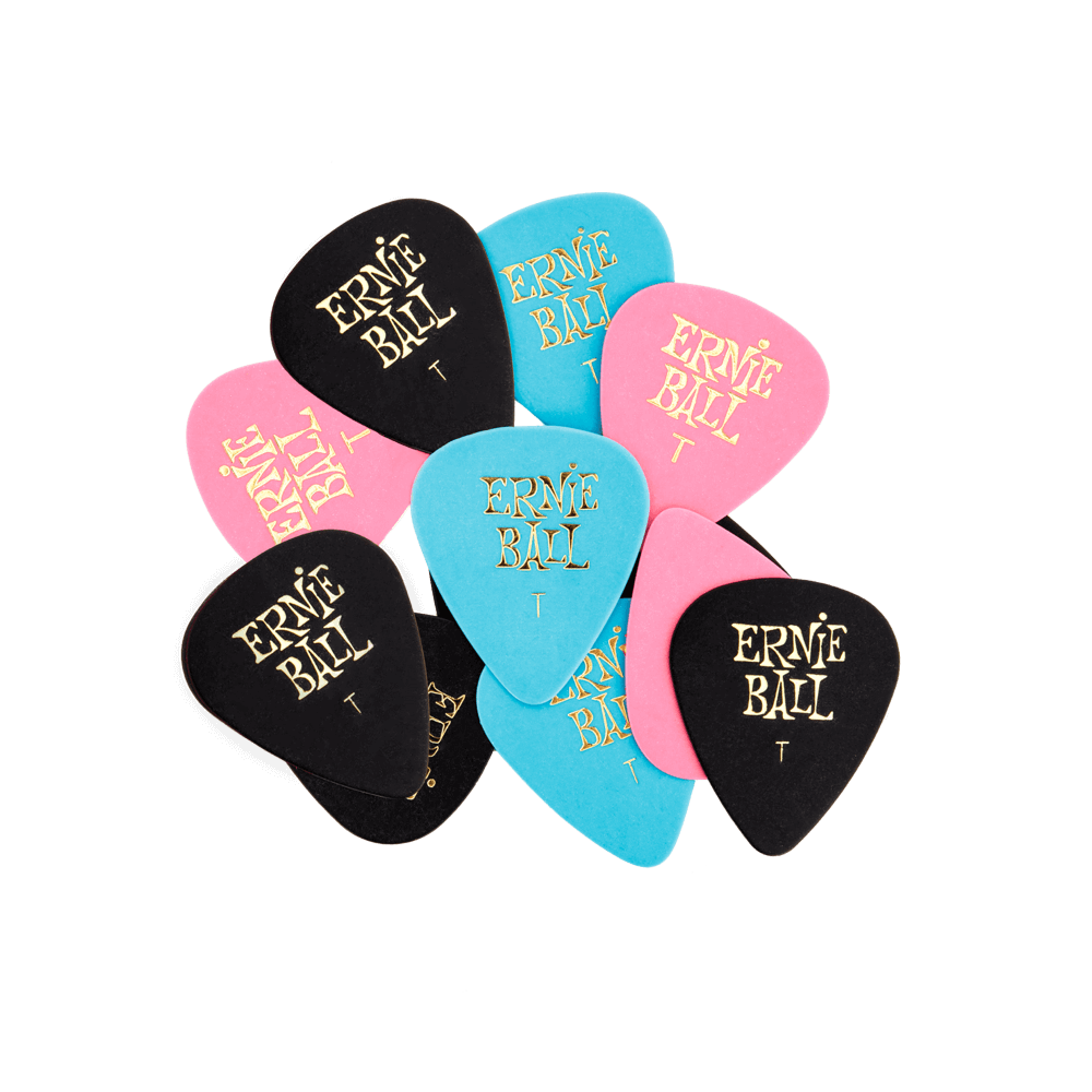 Ernie Ball Color Guitar Picks - 12 Pack Picks  CB Music Centre Ernie Ball