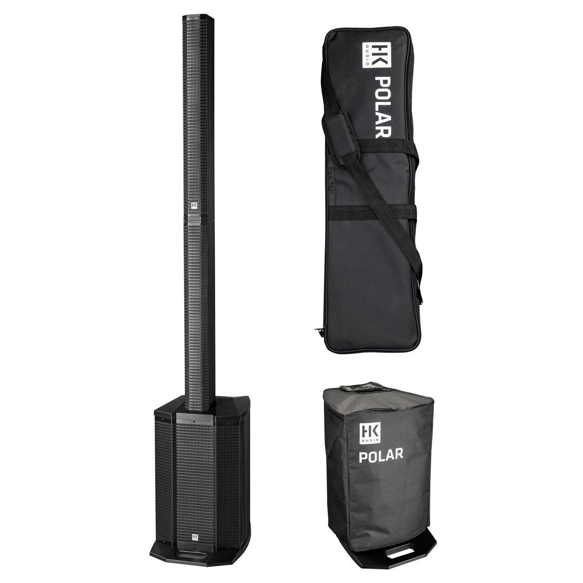 HK AUDIO POLAR 10 Two-Way 10" 2000W Powered Column Array System with Bluetooth