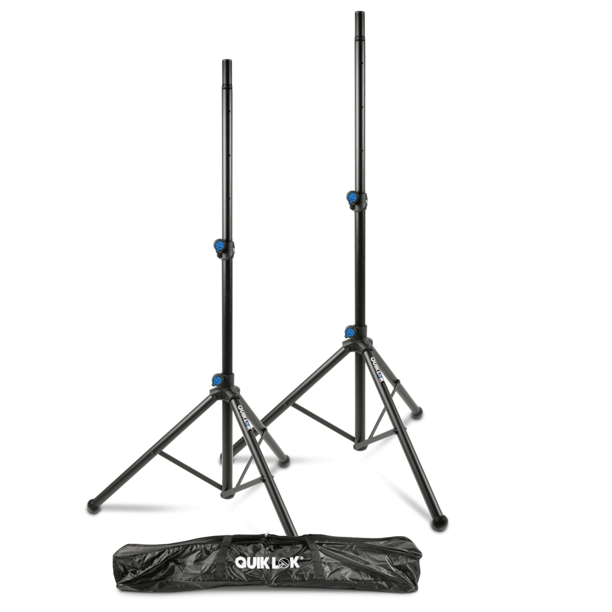 QuikLok Speaker Stand Set w/Bag Accessories  CB Music Centre QuikLok