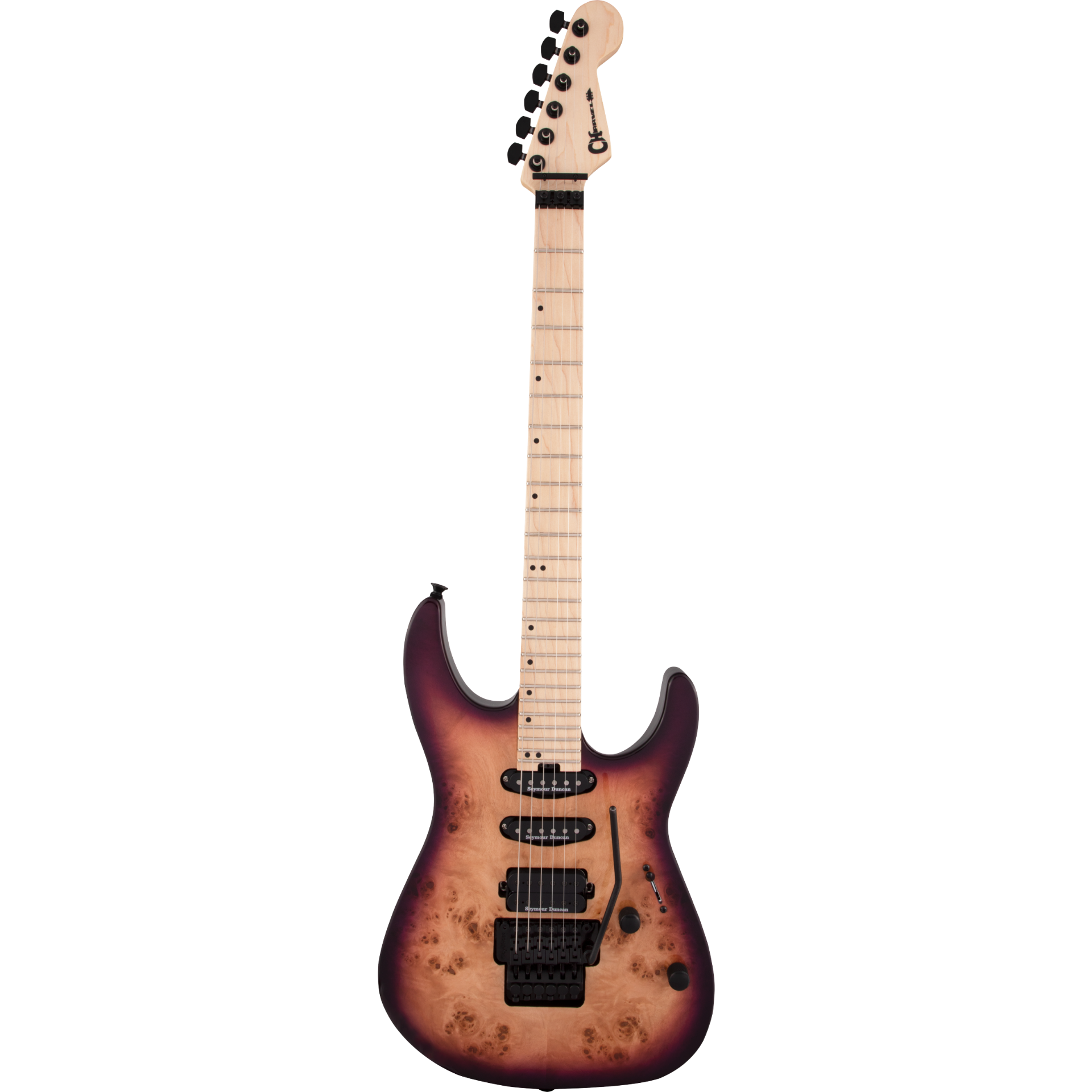 Charvel Pro-Mod DK24 HSS FR M Poplar, Maple Fingerboard, Purple Sunset