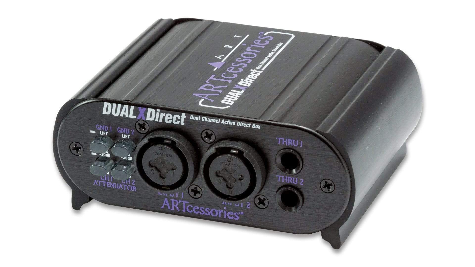 ART Dual Channel Active Direct Box Recording & Production ART Dual Channel Active DI CB Music Centre ART