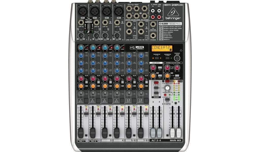 Behringer QX1204USB Mixer w/Wireless Option Pro Audio & Lighting  CB Music Centre Behringer