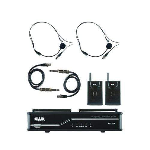 CAD Dual Wireless Body-Pack System Wireless & Technology H CB Music Centre CAD