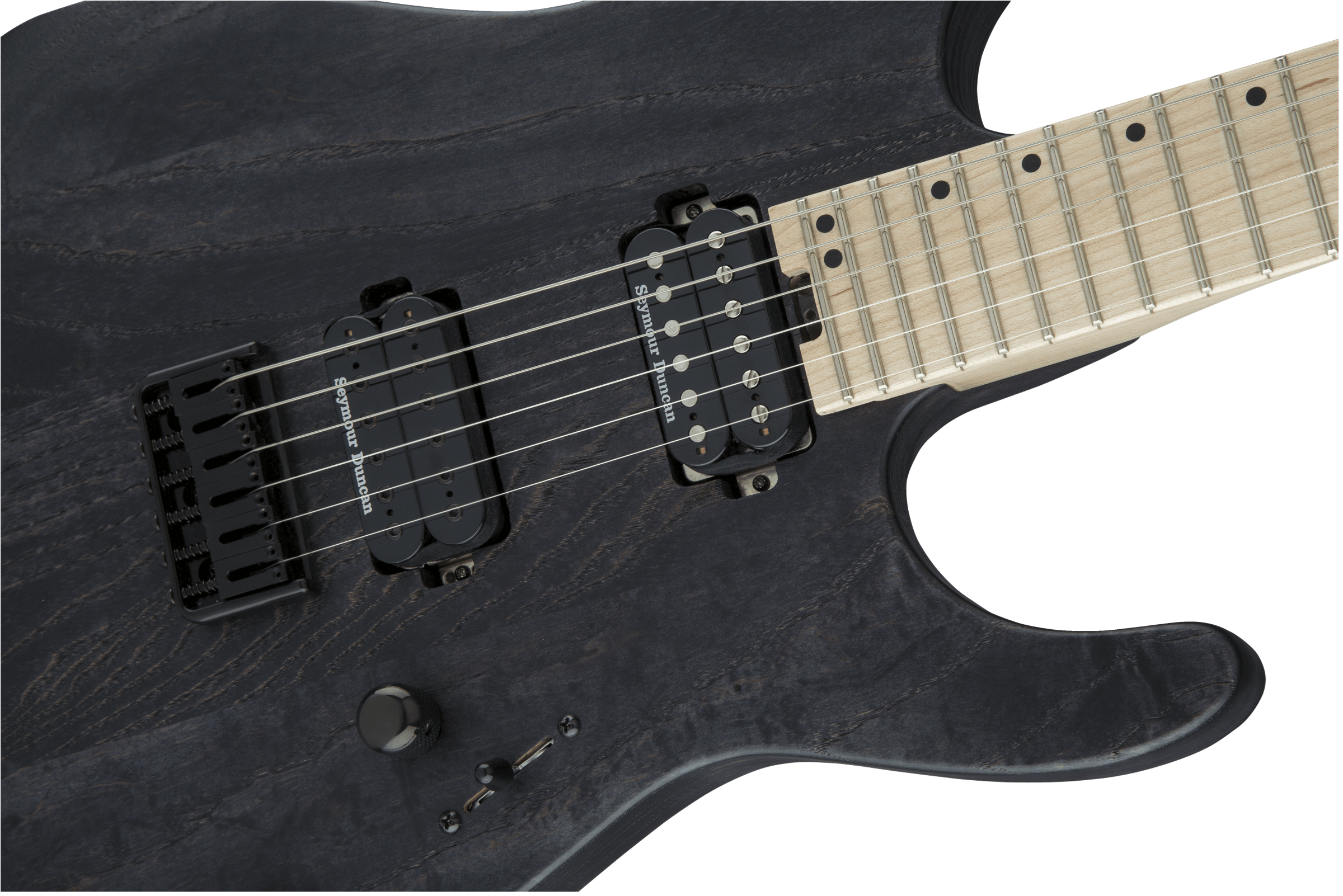 Charvel Pro-Mod DK24 HH HT M ASH, Maple Fingerboard, Charcoal Grey Electric Guitars  CB Music Centre Charvel