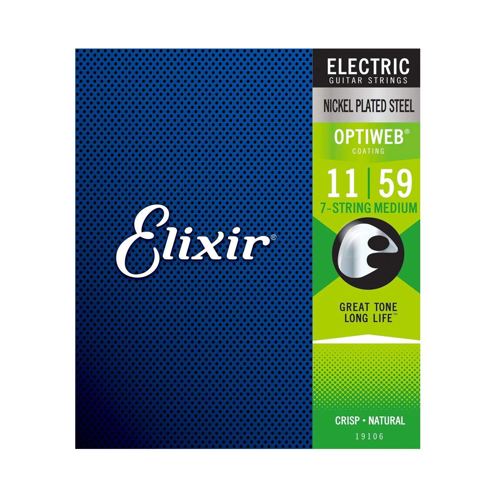 Elixir Electric OptiWeb Strings 11/49 CB Music Centre Elixir