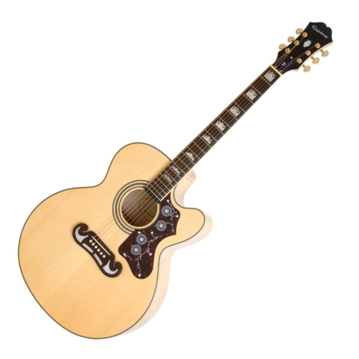 Epiphone EJ-200CE Jumbo Cutaway with Solid Top Acoustic Guitars  CB Music Centre Epiphone