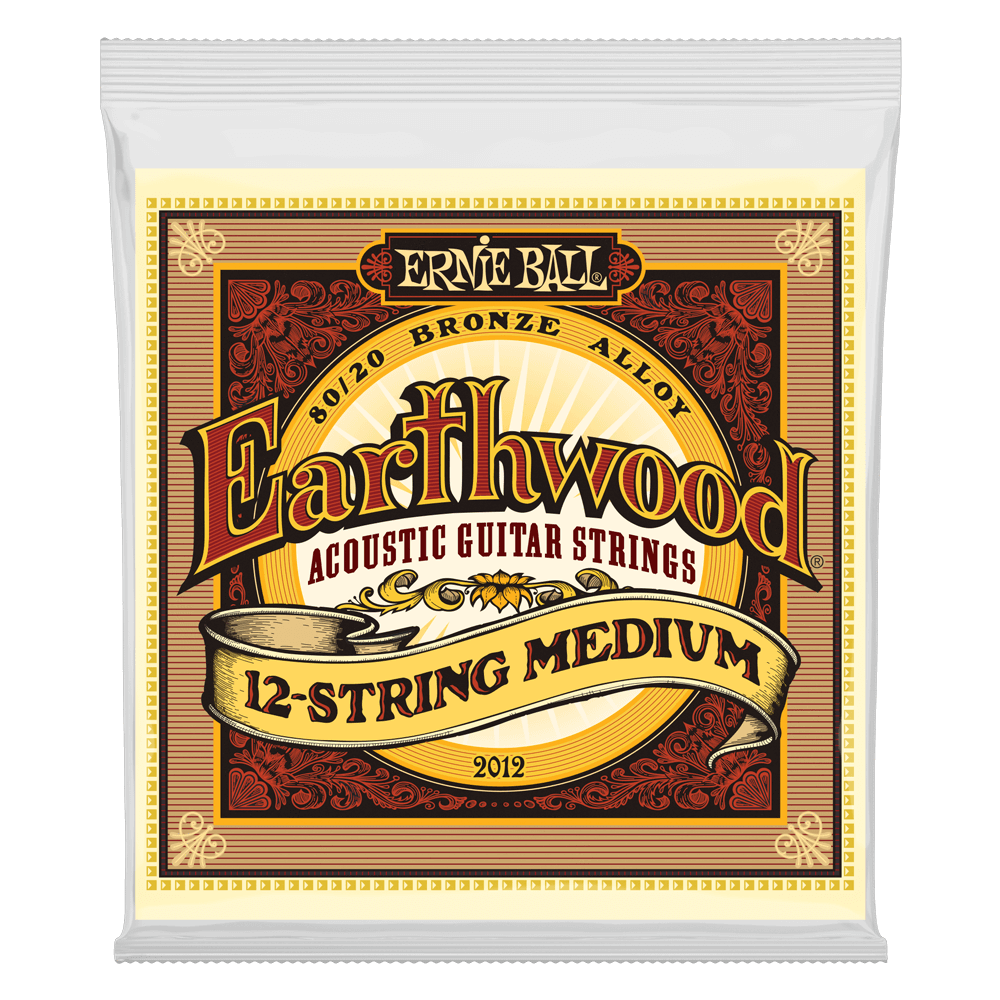 Ernie Ball EarthWood 80/20 Bronze Acoustic Strings Strings 12 String Medium CB Music Centre Ernie Ball