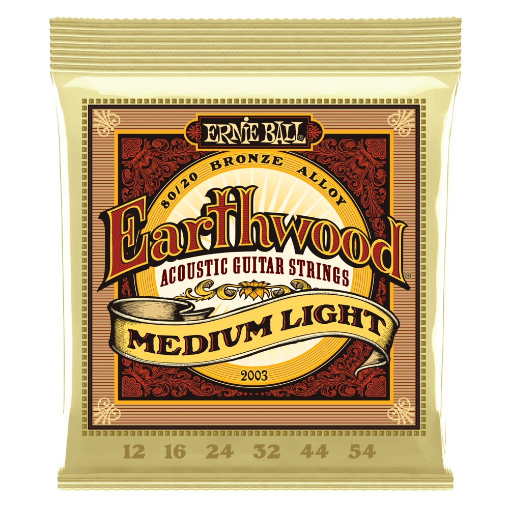 Ernie Ball EarthWood 80/20 Bronze Acoustic Strings Strings Medium/Light CB Music Centre Ernie Ball