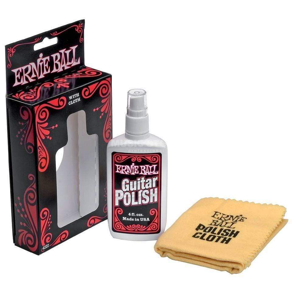 Ernie Ball Instrument Polish & Cloth Kit Accessories  CB Music Centre Ernie Ball