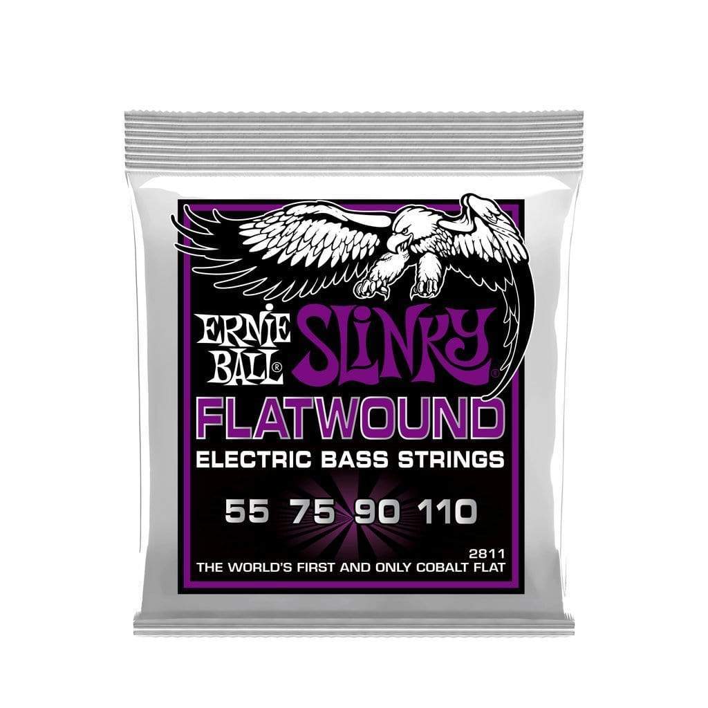 Ernie Ball Power Slinky Flat Wound  Bass Strings  CB Music Centre Ernie Ball