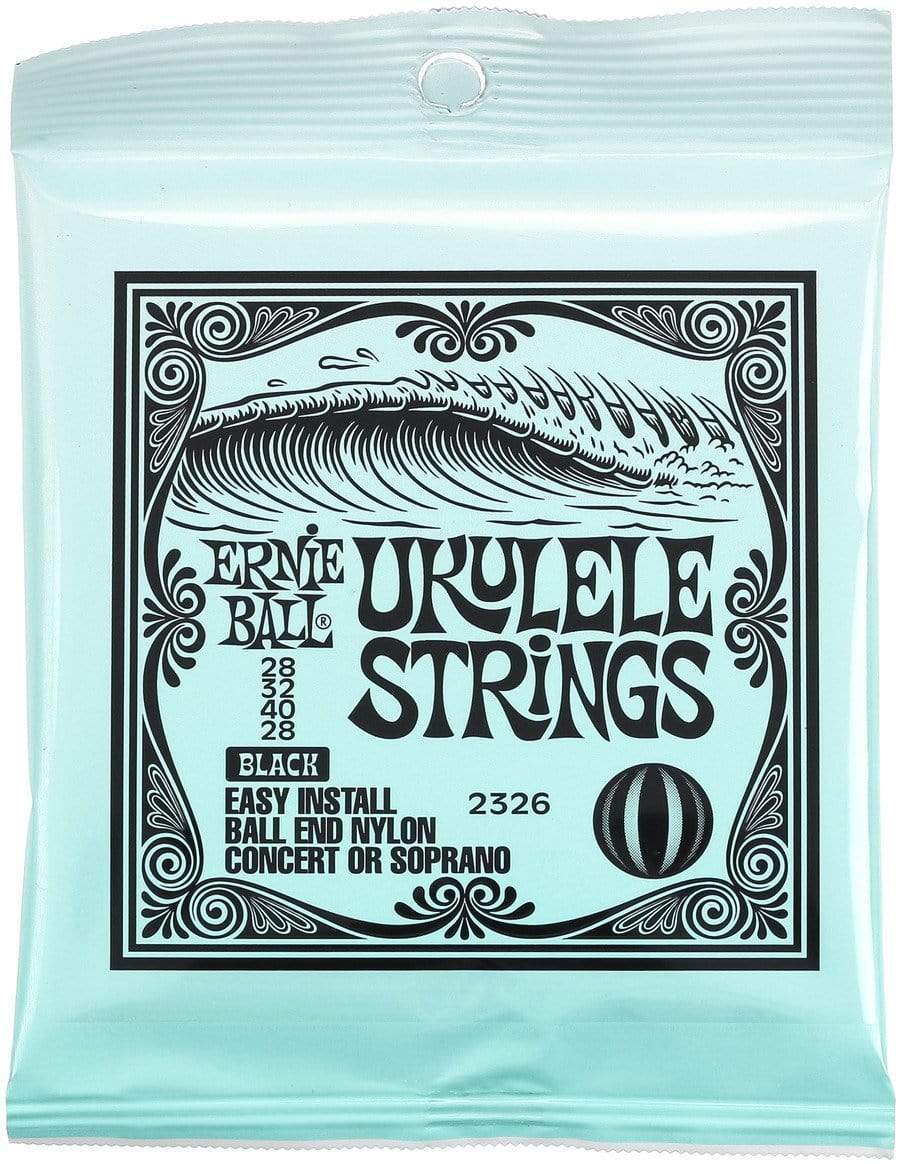 Ernie Ball Ukulele Strings Strings Black CB Music Centre Ernie Ball