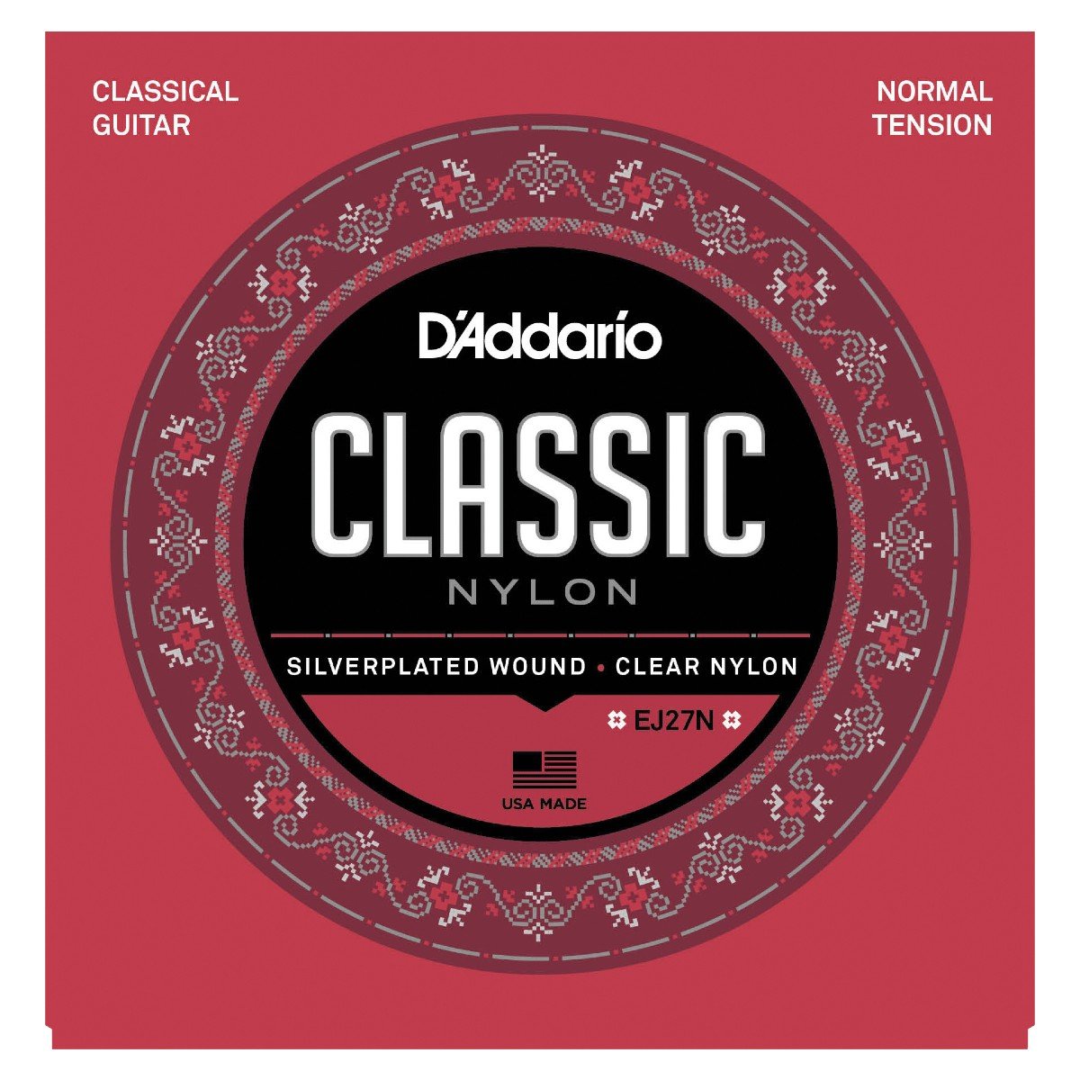 D'Addario Classic Nylon Strings - Silverplated