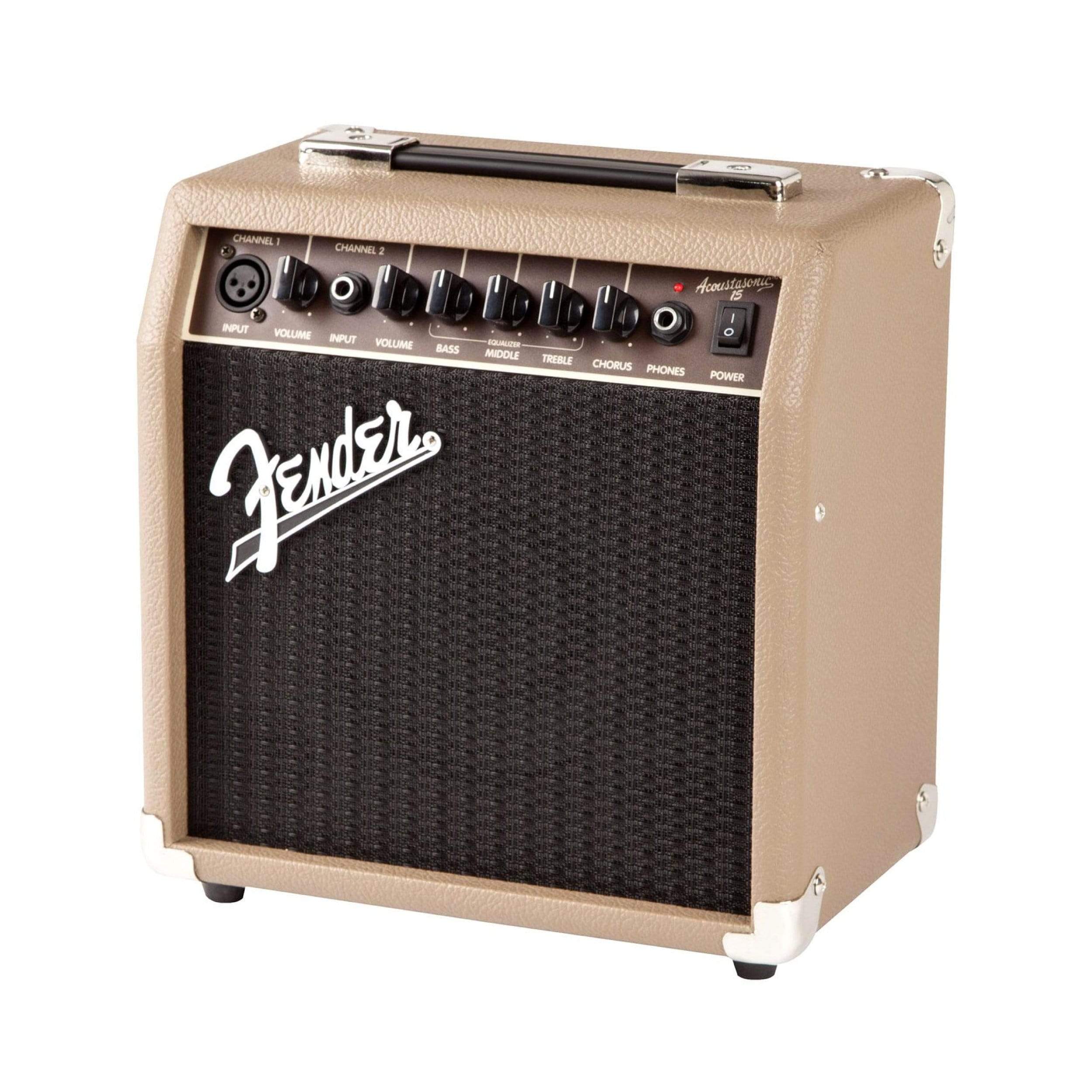 Fender Acoustasonic 15 Guitar Amps  CB Music Centre Fender