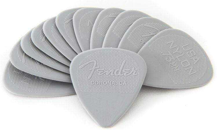 Fender Player Pack - Nylon - 12 Pack Picks  CB Music Centre Fender