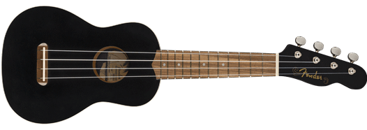 Fender Venice Ukulele World Instruments Black CB Music Centre Fender