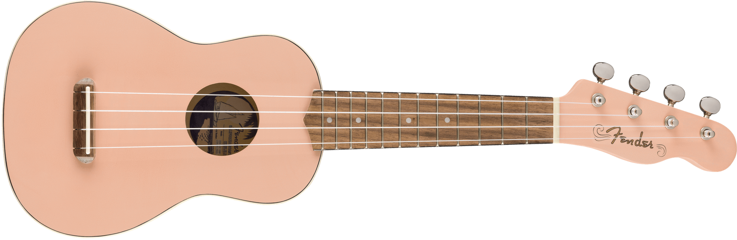 Fender Venice Ukulele World Instruments Shell Pink CB Music Centre Fender