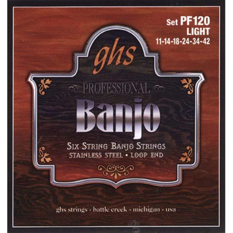 GHS Six String Banjo Strings Strings  CB Music Centre GHS