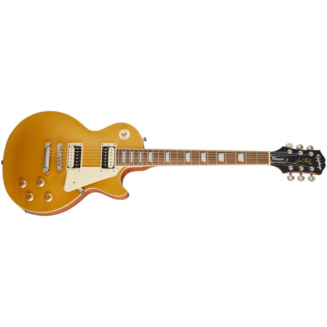 Epiphone Les Paul Classic Worn - Worn Metallic Gold