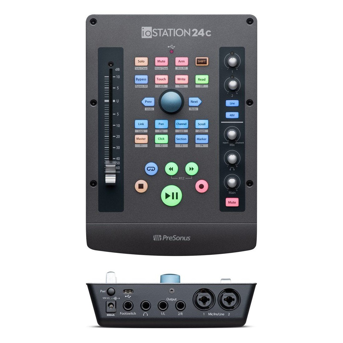 Presonus ioStation 24C 2x2 USB-C Audio Interface and Production Controller