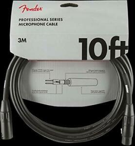 Fender Pro Series Microphone Cable 3m Accessories  CB Music Centre Fender