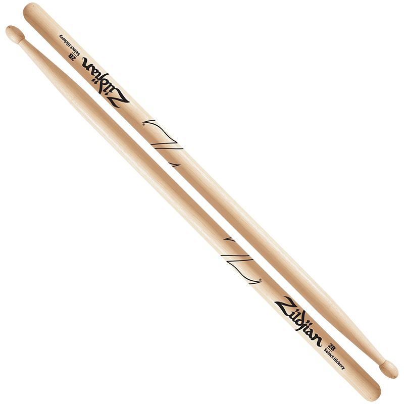 Zildjian Drumsticks Sticks & Brushes 2B / Wood CB Music Centre Zildjian