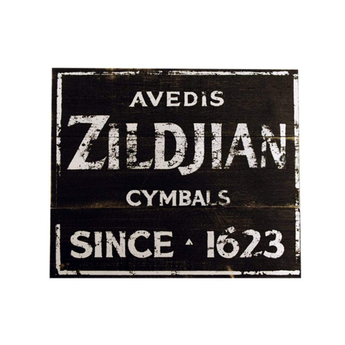 Zildjian Vintage Factory Sign Clothing & Lifestyle  CB Music Centre Zildjian